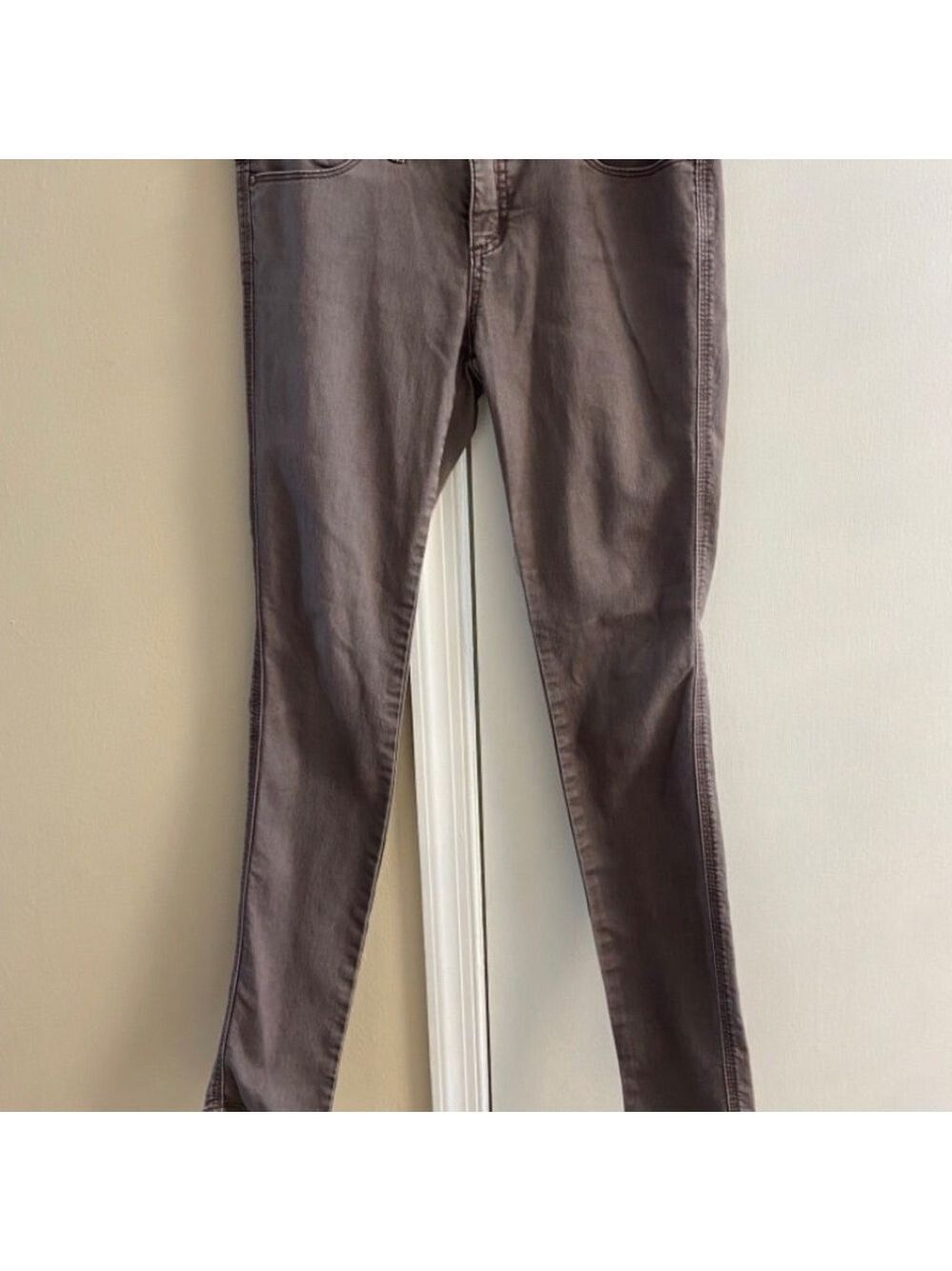 Free People Women's Taupe Skinny Jeans Sz 27
